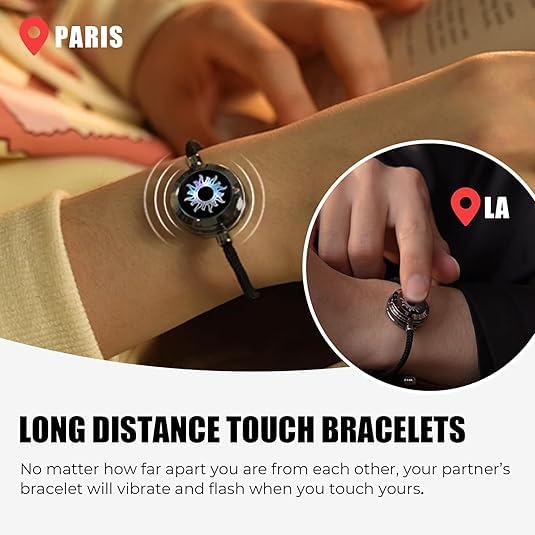 Vibrating And Flashing Bracelet