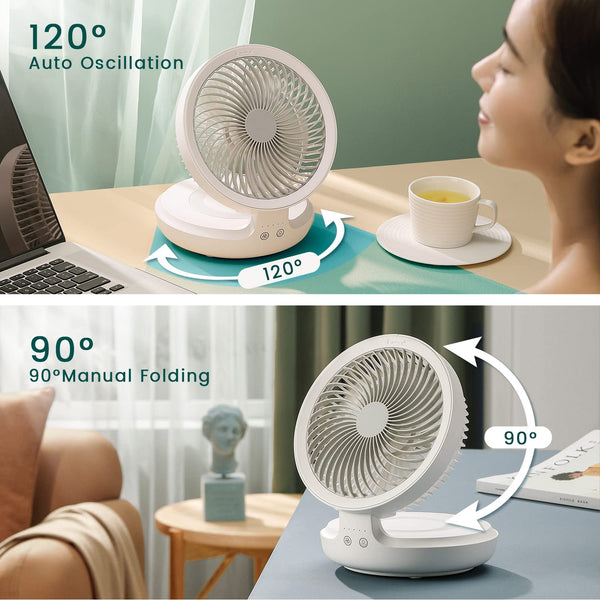 Wireless portable fan